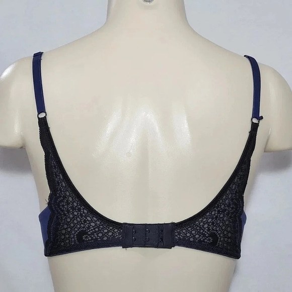 32B Maidenform Lacy Demi Coverage Push-Up UW Bra NWT - Picture 3 of 10